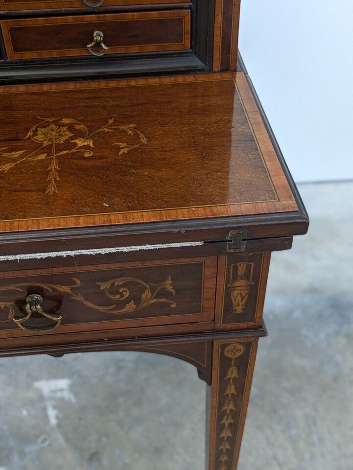 Writing table - Wood, Brass #4.3