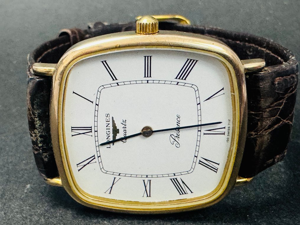 Longines - Presence - No Reserve Price - 7112 - Men - 1980-1989  #2.1