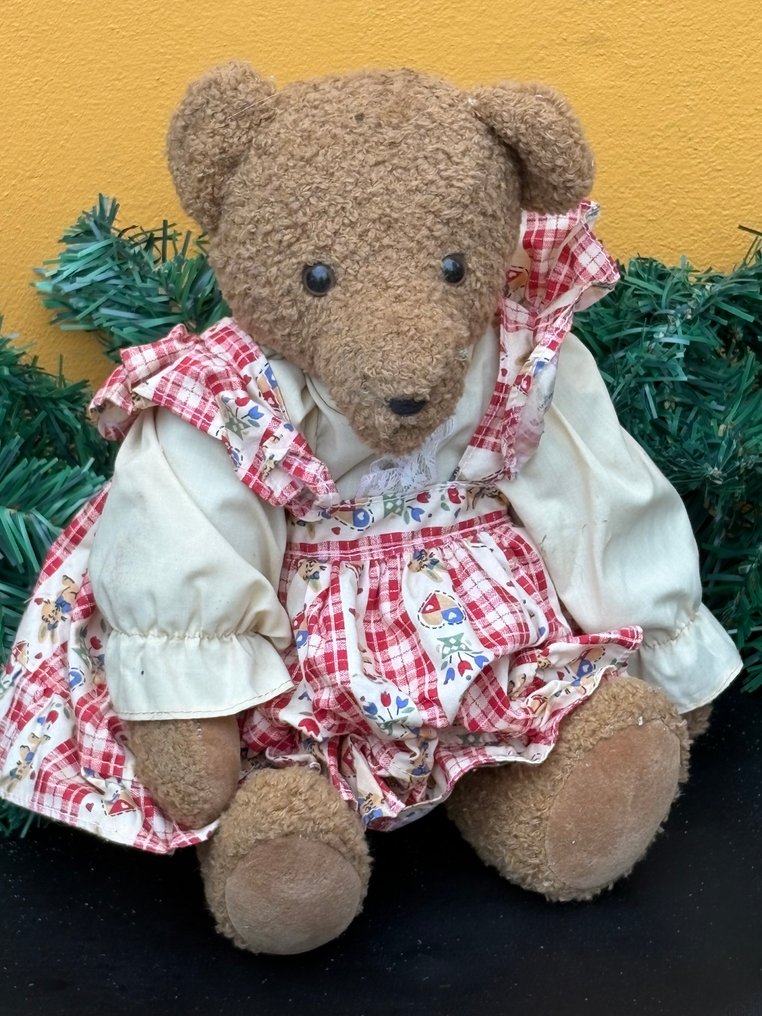 Boyds(Niet gemerkt) teddybeer met haasjes jurk - Ursuleț - 2000-2010 - Statele Unite #3.2