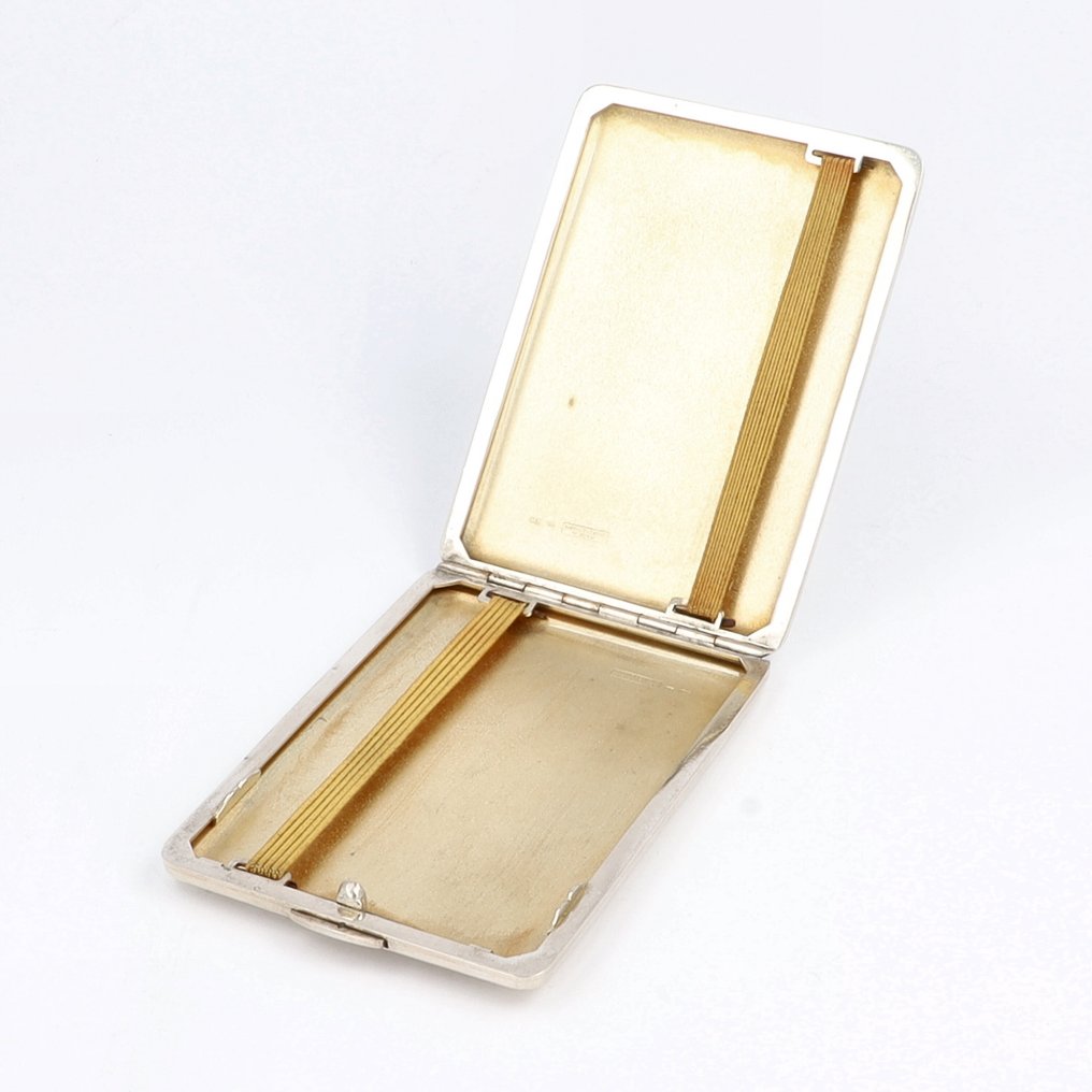 Tsjechoslowakije - Praag ''Stad met de Honderd Torenspitsen'' - 烟盒 - .900 银 #3.2