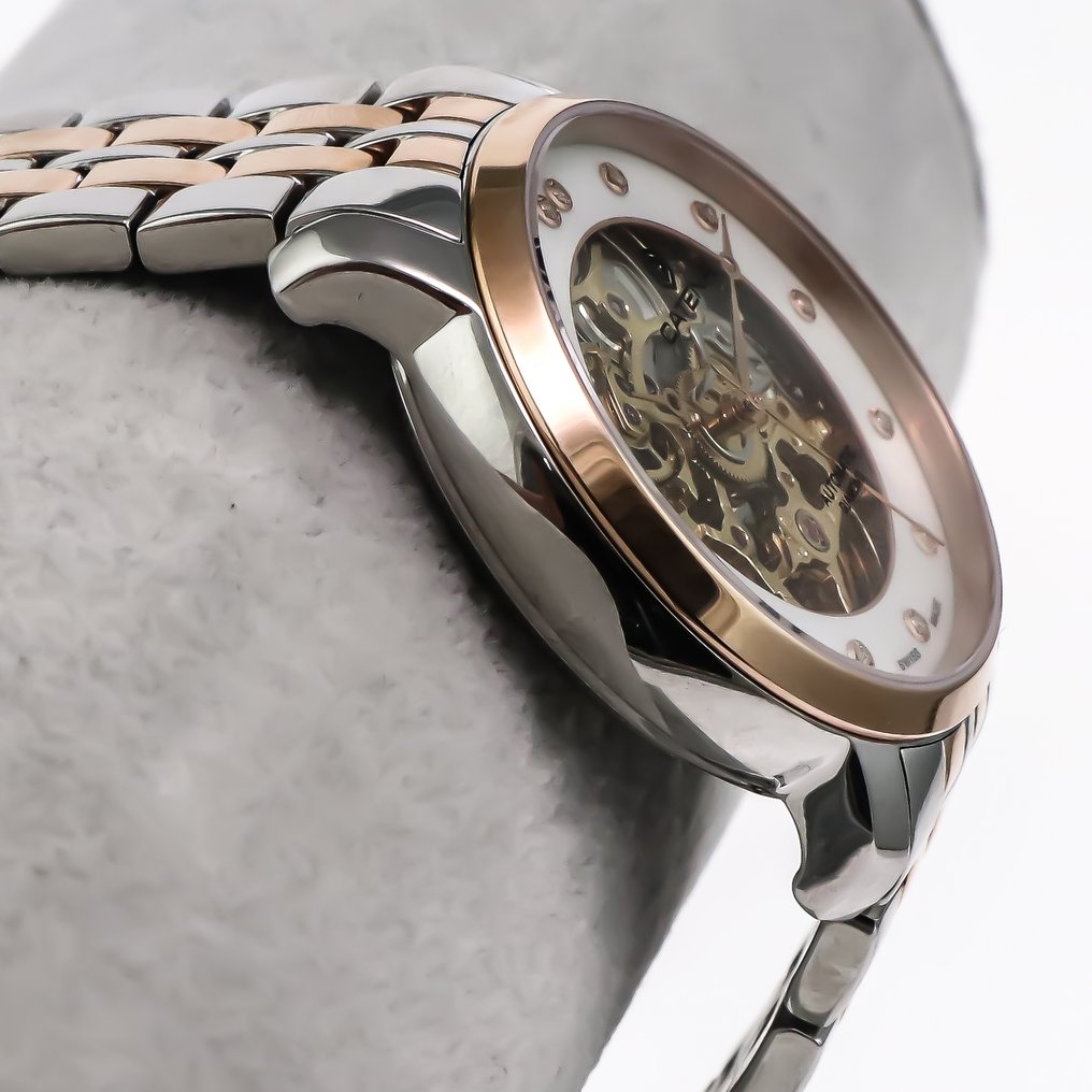 Catena - Skeleton Automatic Diamond Swiss Watch - CAD025-M - Senza Prezzo di Riserva - Donna - 2020+ #4.3