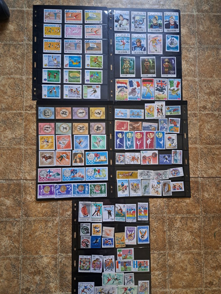 关于世界的风景：）  - 来自世界各地的奥林匹克邮票——215枚 #1.0