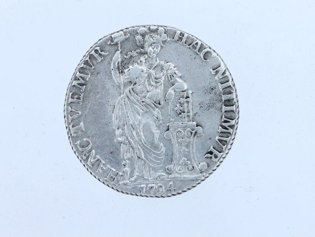 荷兰， 西弗里斯兰 3 Gulden 1794 #1.0