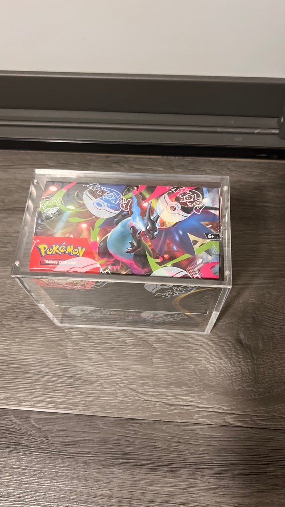 Pokémon - 1 Booster box - Pokemon Mega Evolution Phantasmal Flames Boosterbox + Acryl Protection Case #1.0