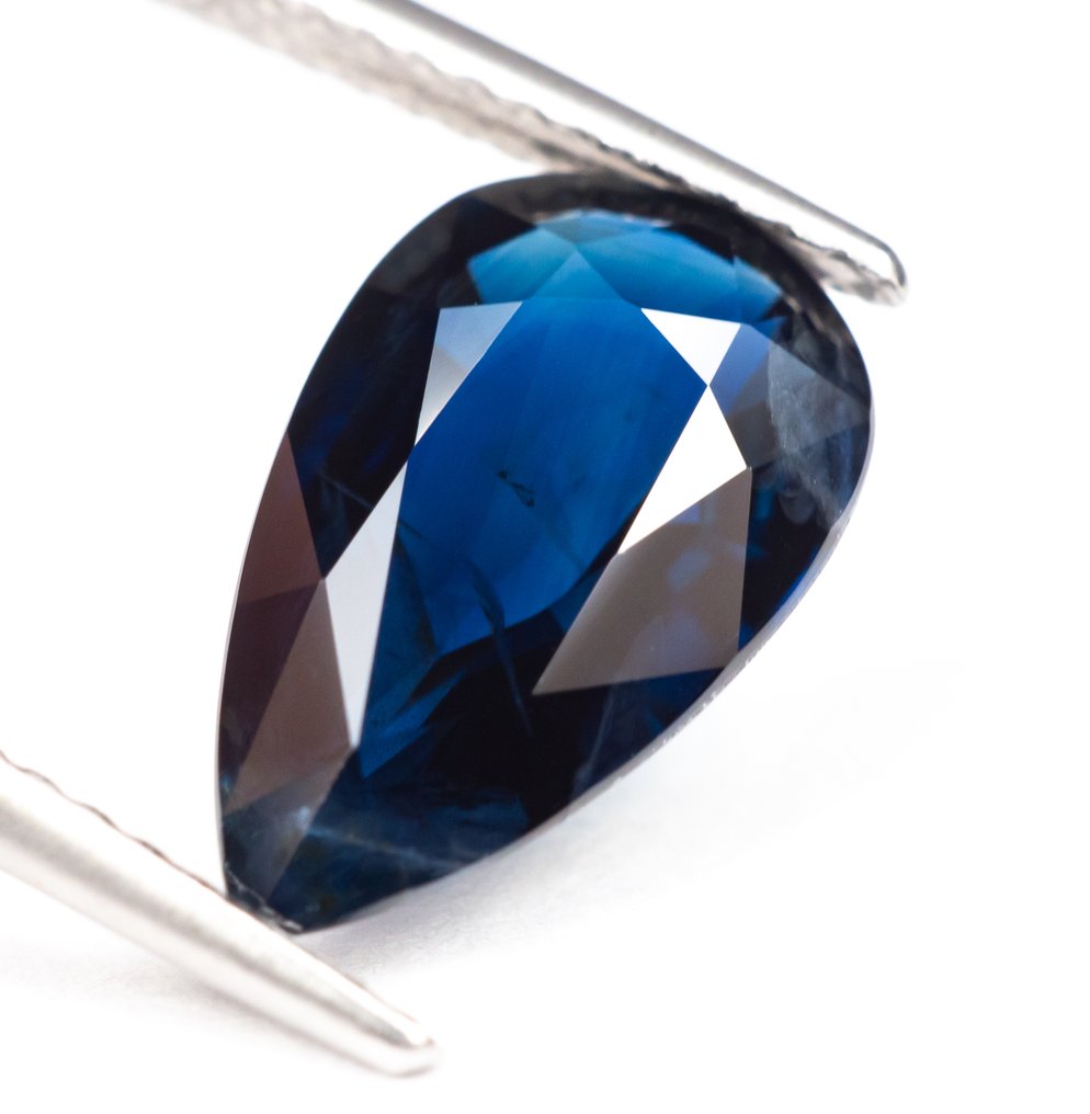 No Reserve Price Sapphire  - 3.32 ct - Gem Report Antwerp (GRA) - Deep Blue #2.1