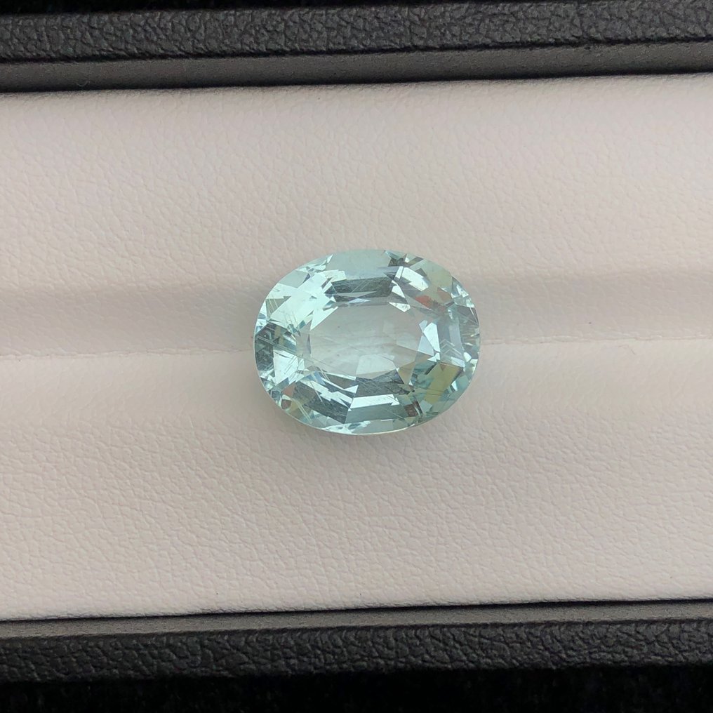 没有保留价 - 1 pcs  蓝色, 绿色 海蓝宝石  - 8.30 ct - 国际宝石研究院（IGI） #3.2