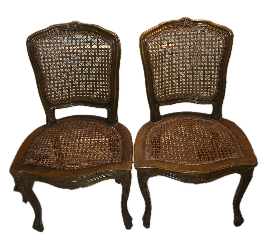 Szék (2) - Fa - 2 antik szék #1.0