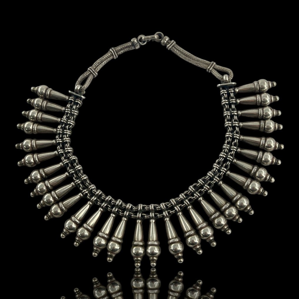 Argint - Colier - Colier de argint cu detalii #2.1