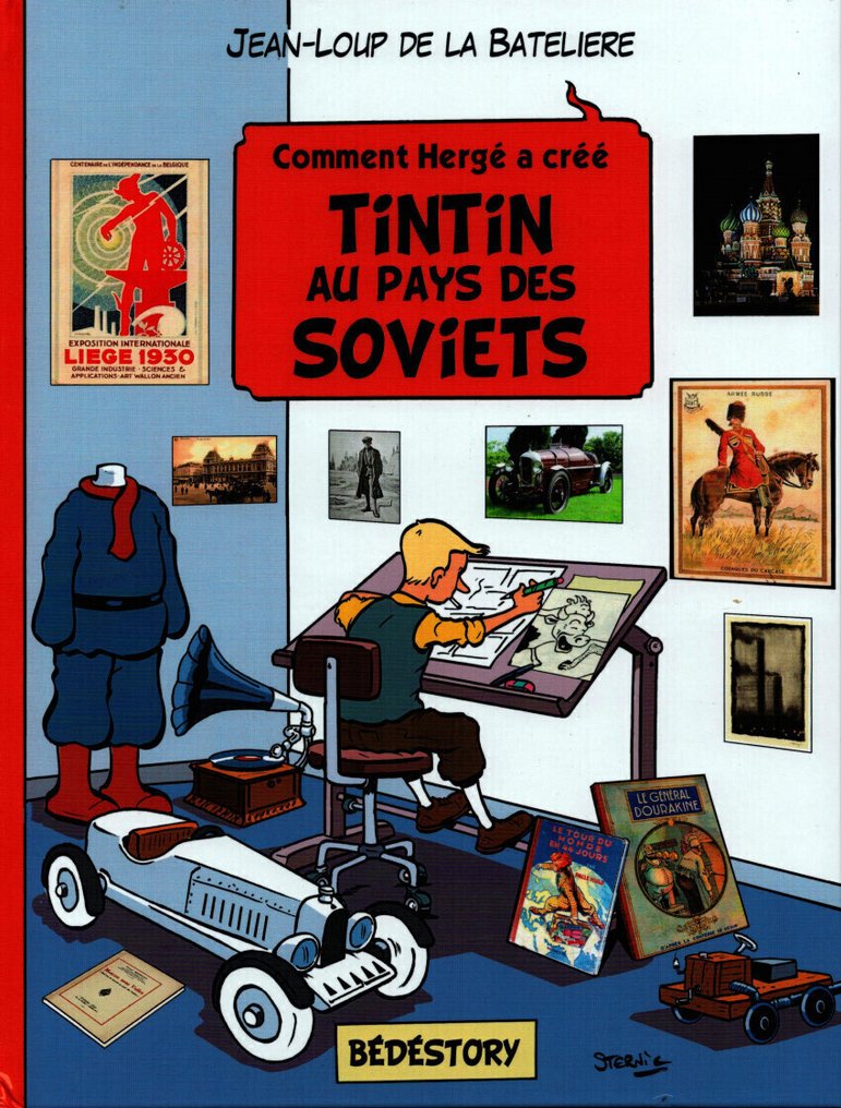 Tintin - comment hergé a créé tintin au pays des soviets - 1 Album - 第一版 - 2021 #1.0