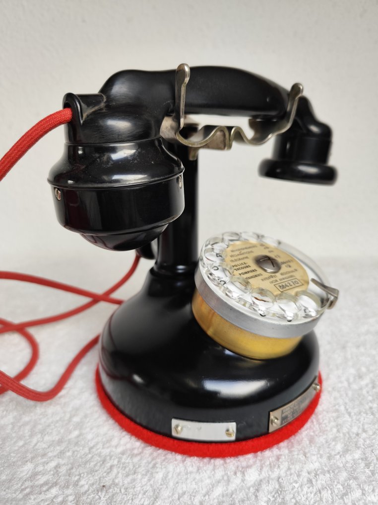 Ericsson - Telefono analogico - Type bci 1924 - Acciaio, Bachelite #1.0