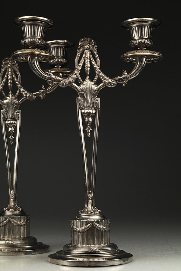 WMF - Candlestick - Silverplated #1.0