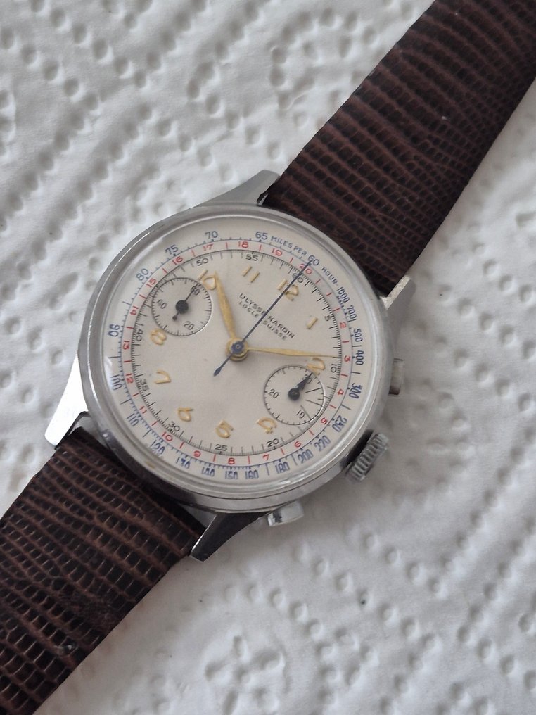 Ulysse Nardin - Chronograph - 328645 - 男士 - 1950-1959  #3.2
