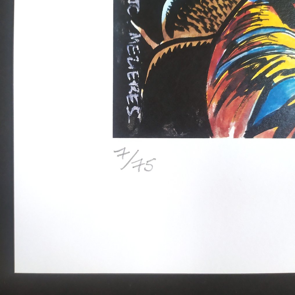 Mézières, Jean-Claude - 1 Offset Print - Valerian et Laureline - Le Bar Star Wars #1.0