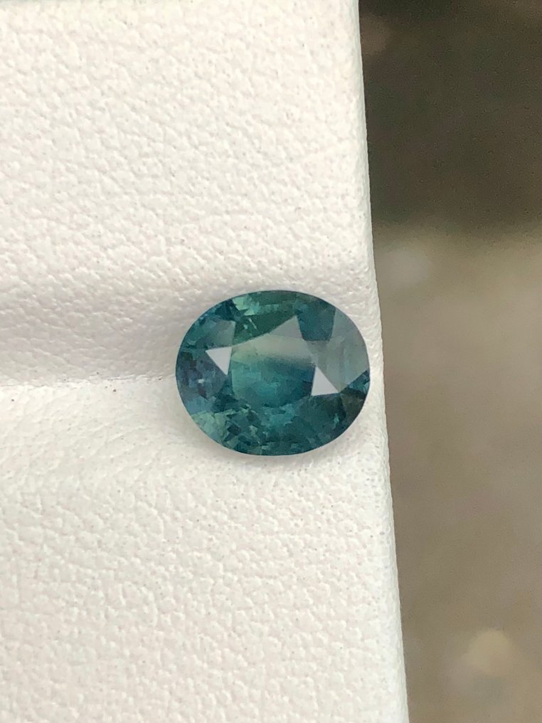 没有保留价 绿色, 蓝色 蓝宝石 - 2.05 ct - 国际有色宝石协会(ICA GemLab) #2.1