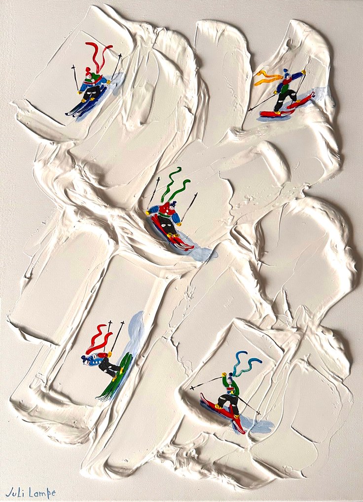 Juli Lampe - Ski Lovers. Conquerors of the mountainous expanses. #1.0