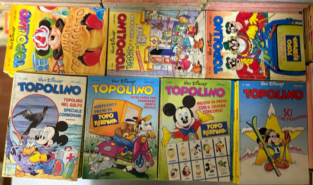 Topolino 1801/1900 - Sequenza semi completa - 99 Comic - First edition #3.2