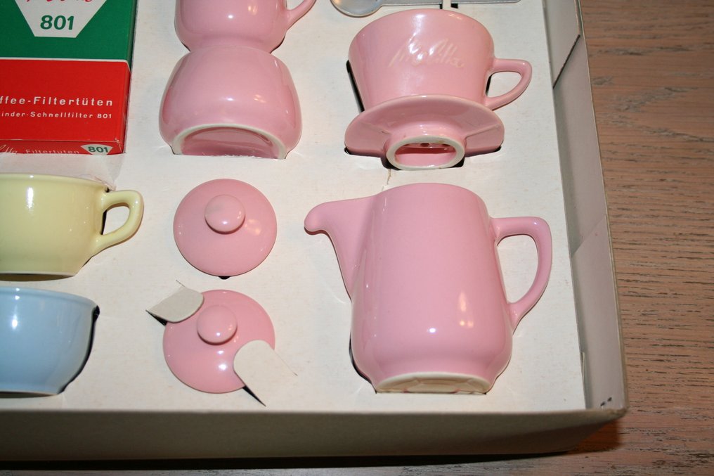 Melitta - Service à café - Ki-Service 1-830 bt - Faïence - Service pour enfants complet #4.3