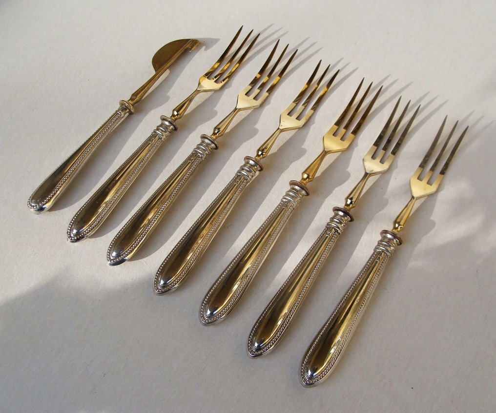 German Silver Dessert & Citrus Set  - Hannover 1900 #1.0