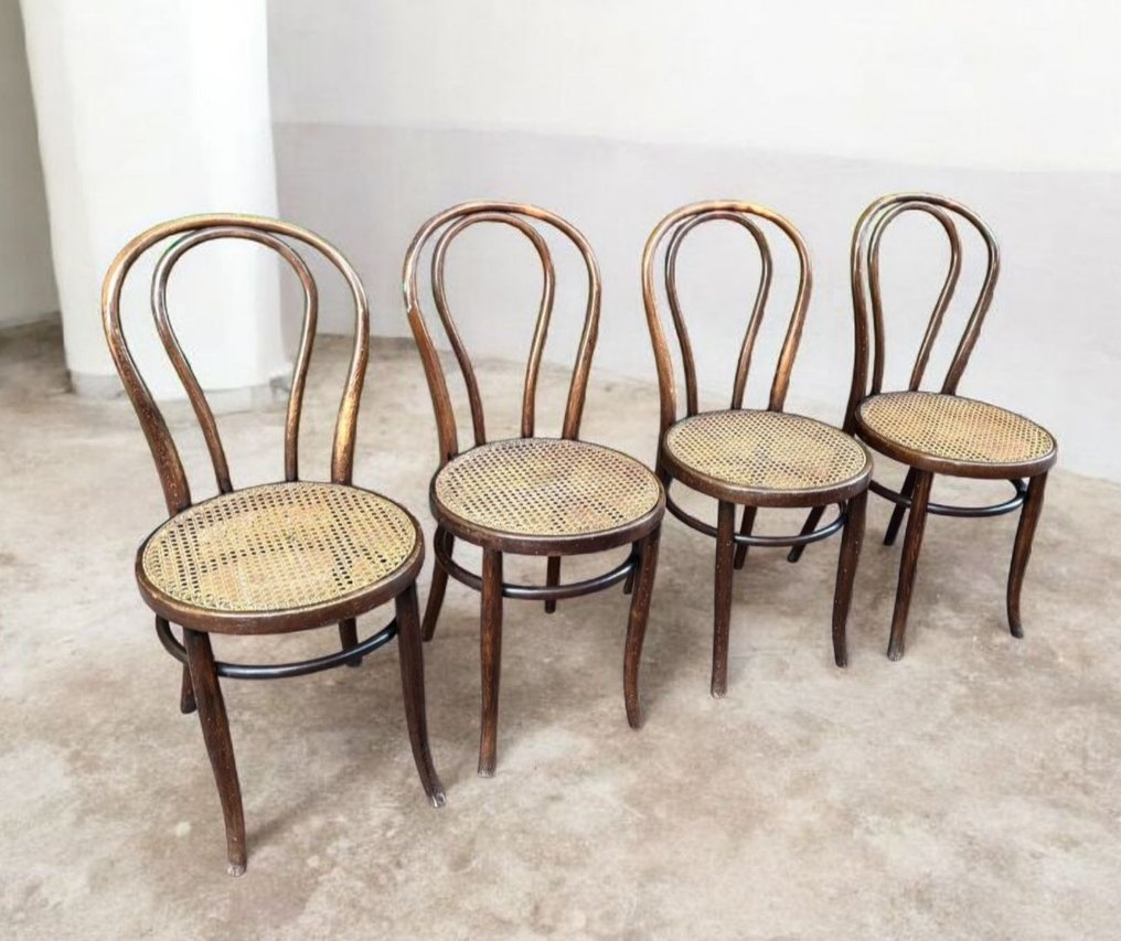 Thonet - 椅 (4) - 山毛櫸 #1.0