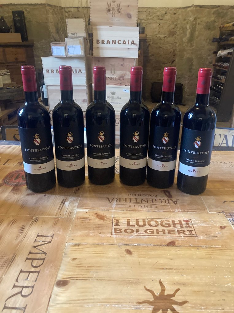2023 Fonterutoli, Mazzei - Chianti Classico - 6 Bottiglie (0,75 L) #1.0