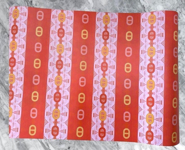 Hermès - Coffret original avec 6 feuilles de papier cadeau & 40 autocollants – Édition premium - Ékszerdoboz #4.3