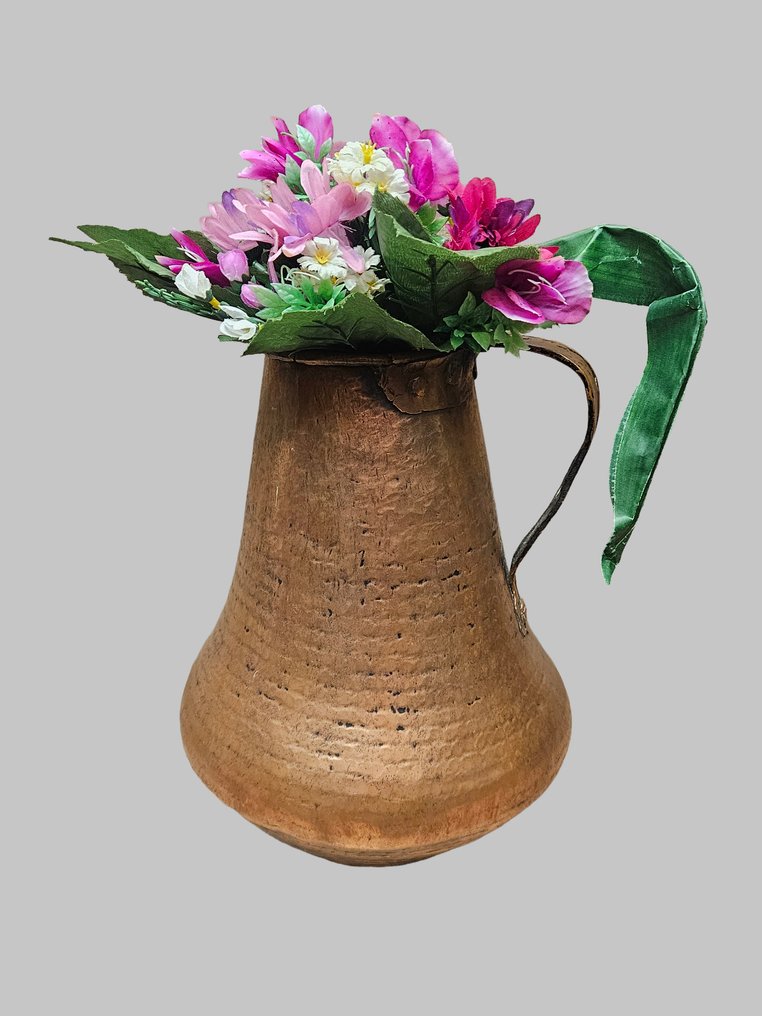 Κανάτα - Μεγάλο (κόκκινο χαλκός) λεκάνη, βάση ομπρέλας - Χαλκός - Μεγάλη θερμοφόρα #2.1