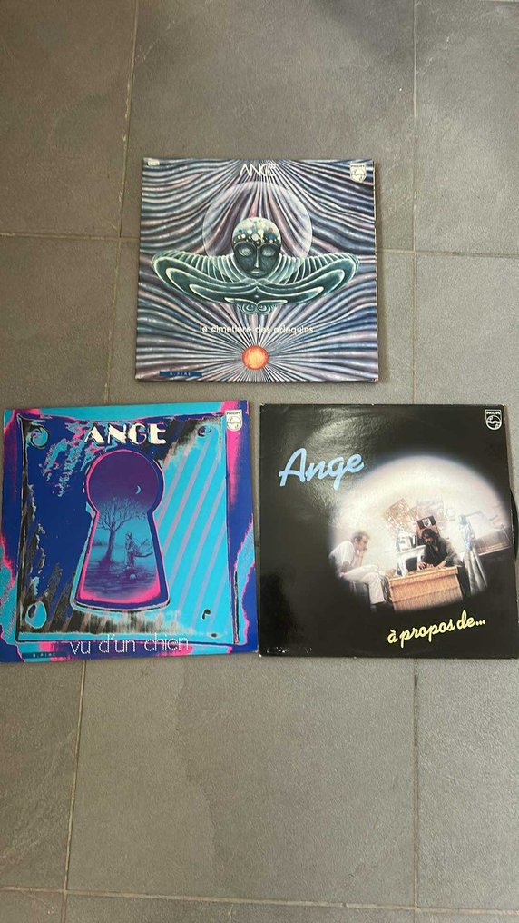Ange, Renaud, Jean Jacques Goldman - Collection of 13 x albums - Multiple titles - LP Albums (multiple items) - 1973 #1.0