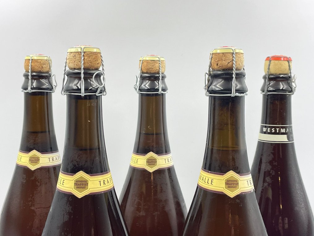 Westmalle - Trappist Tripel - 75 cl - 5 flasker #1.0
