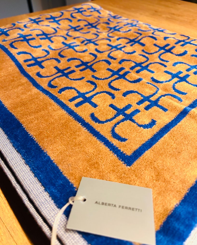 Alberta Ferretti - Beach towel - 162 cm - 100 cm - Double face - Alta Moda #1.0