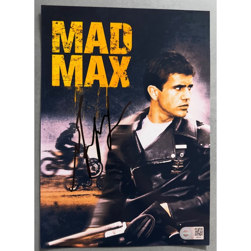 Mad Max - Mel Gibson - Signed in Person - with SWAU COA - Autograph, photo - No Reserve! #1.0