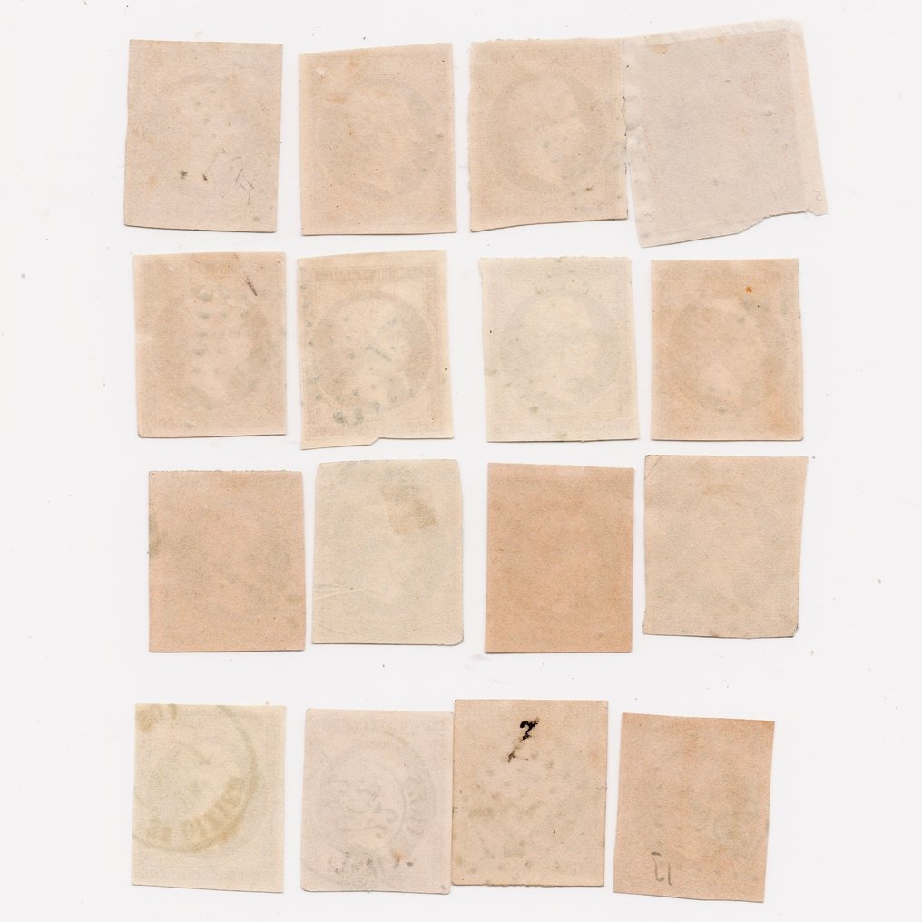 Franța 1860 - Empire 10c bistre-maro/deschis maro Tip II - Yvert No 13B #1.0