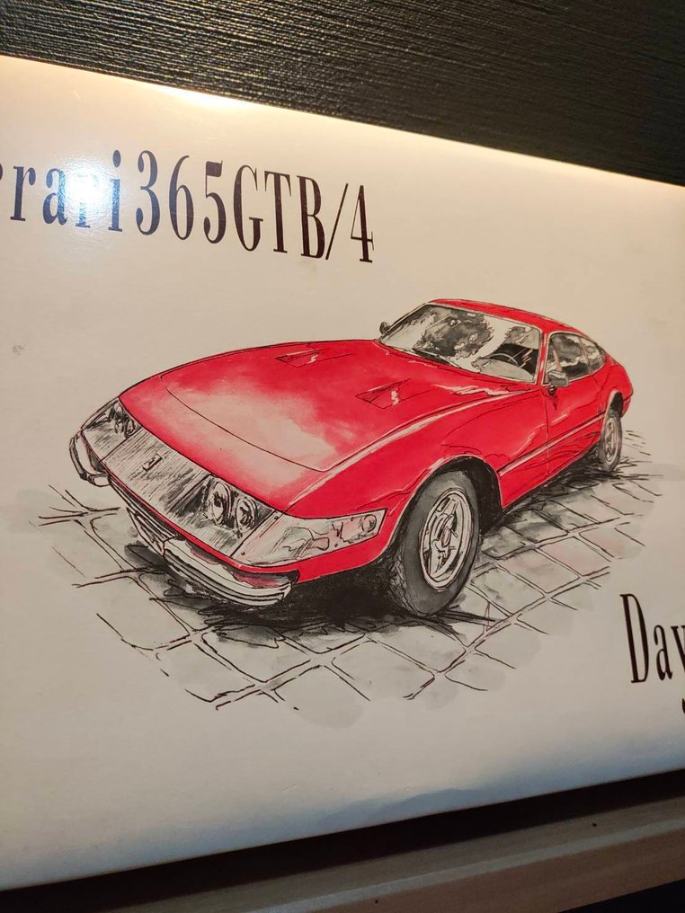 Crown 1:24 - Model kit  (21204) - Ferrari 365 GTB/4 Daytona 21204 #3.2