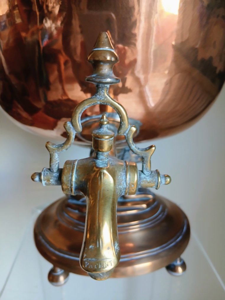 Samovar - Copper, Iron, Brass - Victorian tea samovar #4.3