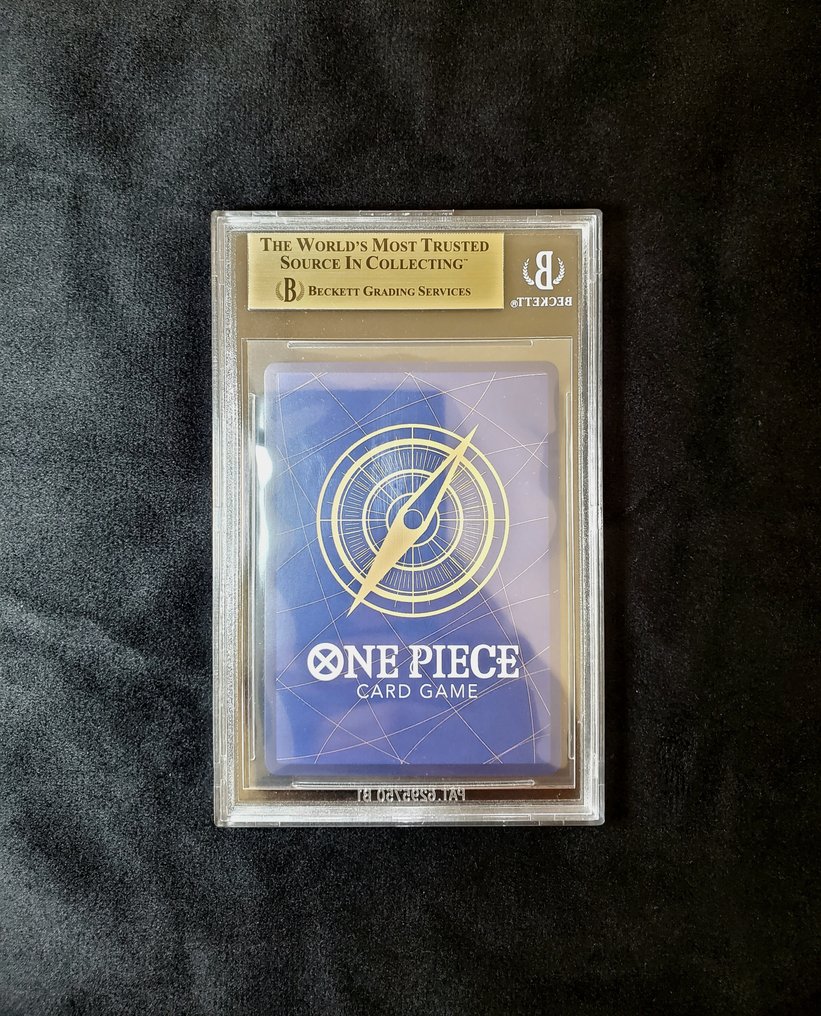 Bandai - 1 Graded card - One Piece - ST.MARCUS MARS OP13-091 Alternate art - Beckett 9.5 #1.0