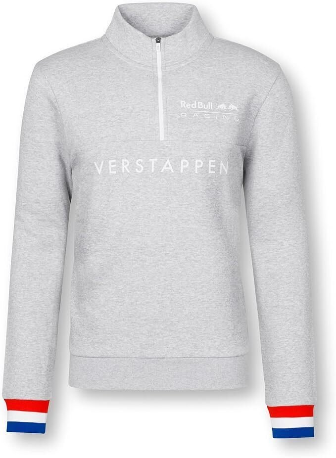 RBR FW MENS MAX VERSTAPPEN ZIP SWEAT GREY/WHITE - Φούτερ - New with tags #1.0