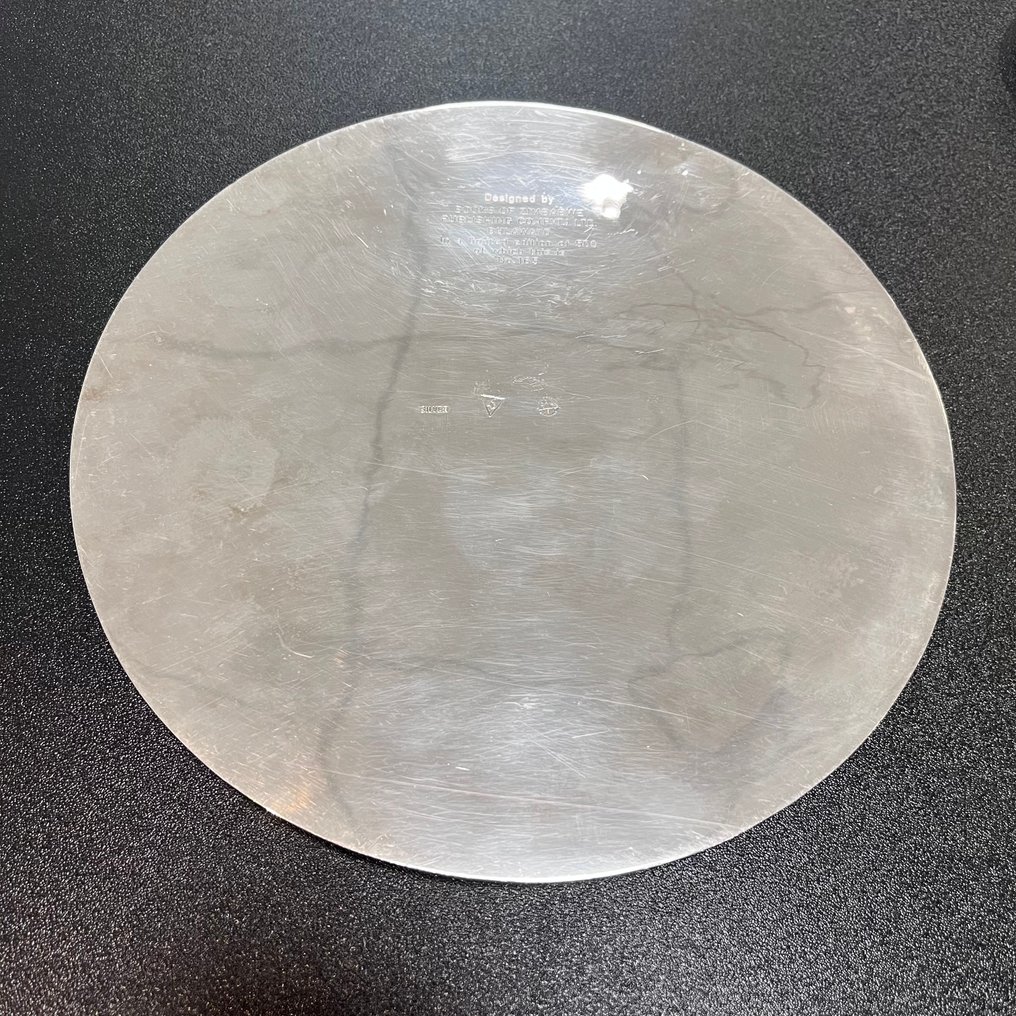 Zimbabwe - Ivory hunter’s plate Zilver 19cm! - Commemorative token #4.3