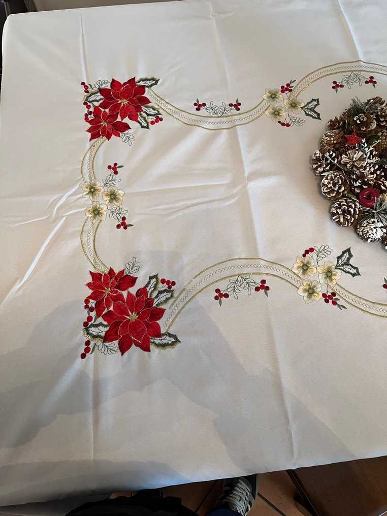 Duk  - 400 cm - 180 cm - Juleduk 4 meter #1.0