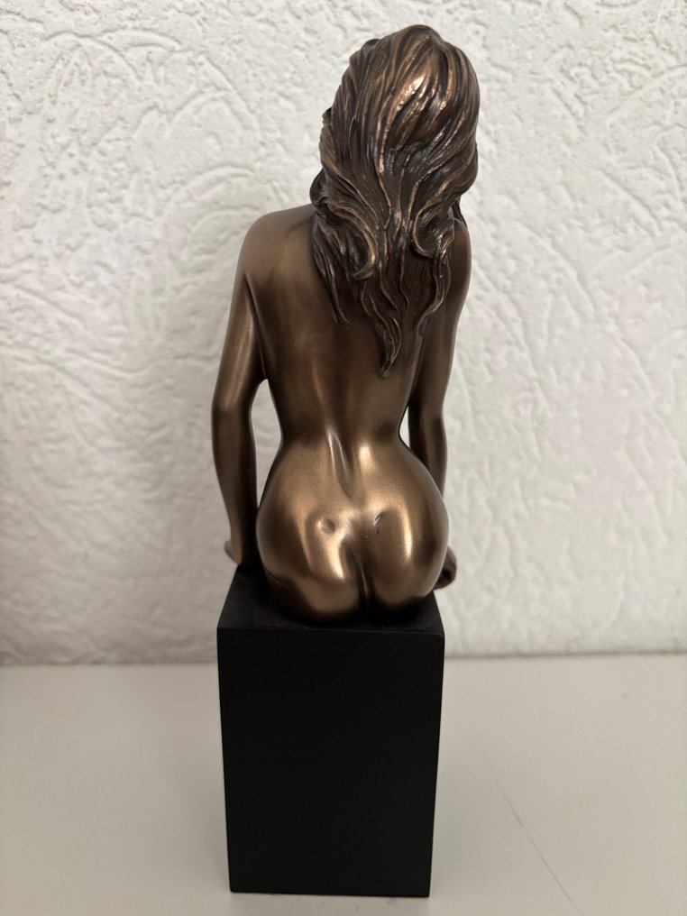 Statue, Set erotic female figures - 20 cm - Bronze peint à froid #3.2