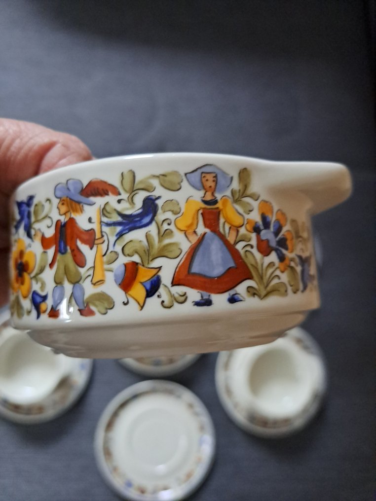 Villeroy & Boch - Service de dîner (6) - Truobadour - Vitro-Porzellan - Objets de collection classiques #3.2
