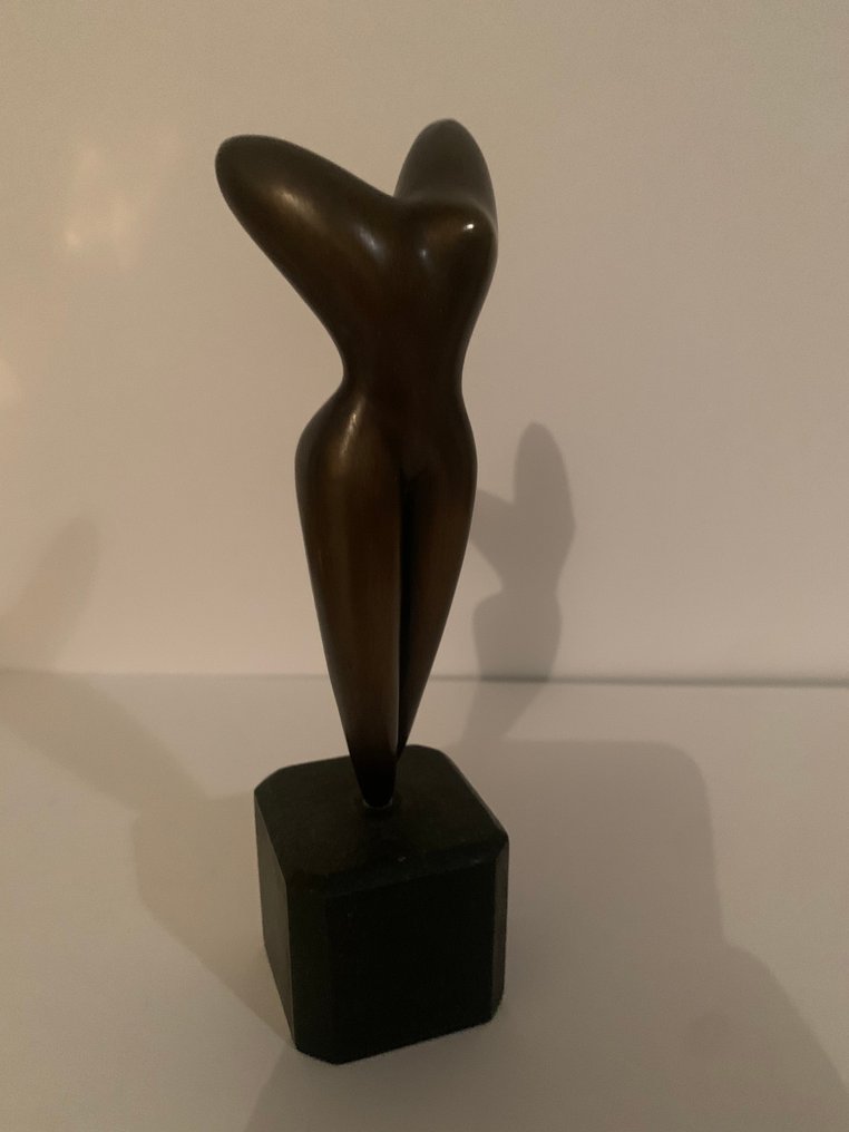 Marco Piono - 雕塑, La Danse - 16.5 cm - 铜绿青铜 - 1997 #1.0