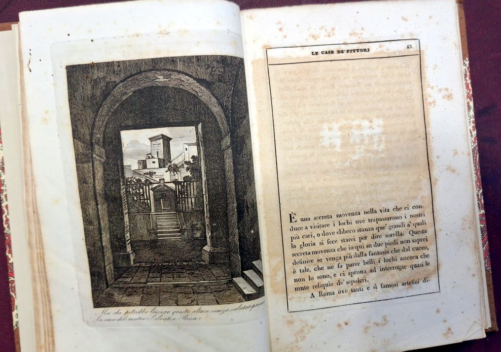 C. F. Dalbono - Roma. Memorie e frammenti - 1849 #1.0