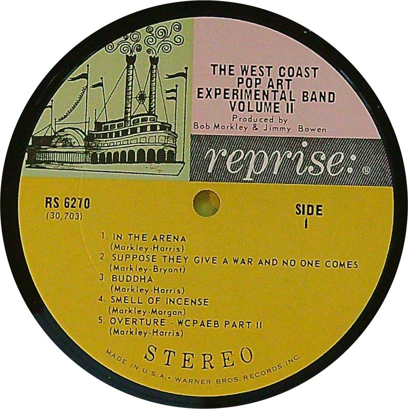The West Coast Pop Art Experimental Band - Volume II (USA 1967 1st pressing LP) - LP Album (stand-alone item) - 1st Pressing - 1967 #2.1