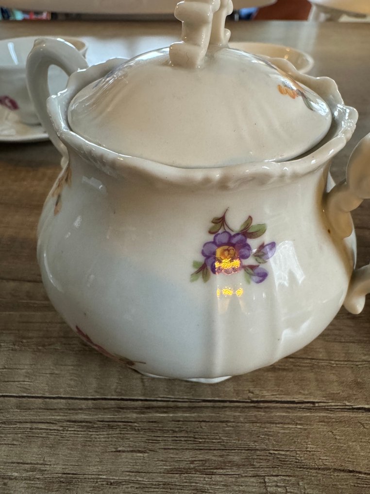 Zsolnay - Σετ καφέ για 6 (14) - Πορσελάνη #3.2