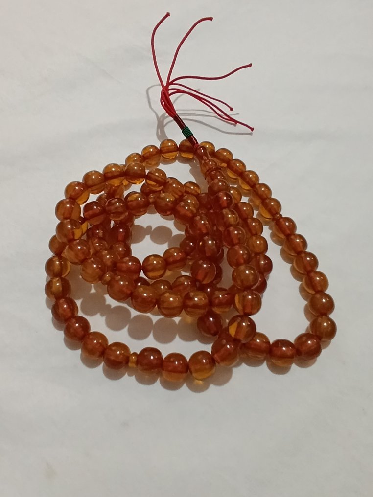  Ροζάριο - Κεχριμπάρι - 1970-1980 - Σπάνια Κομποσκοίνια Προσευχής  #2.1