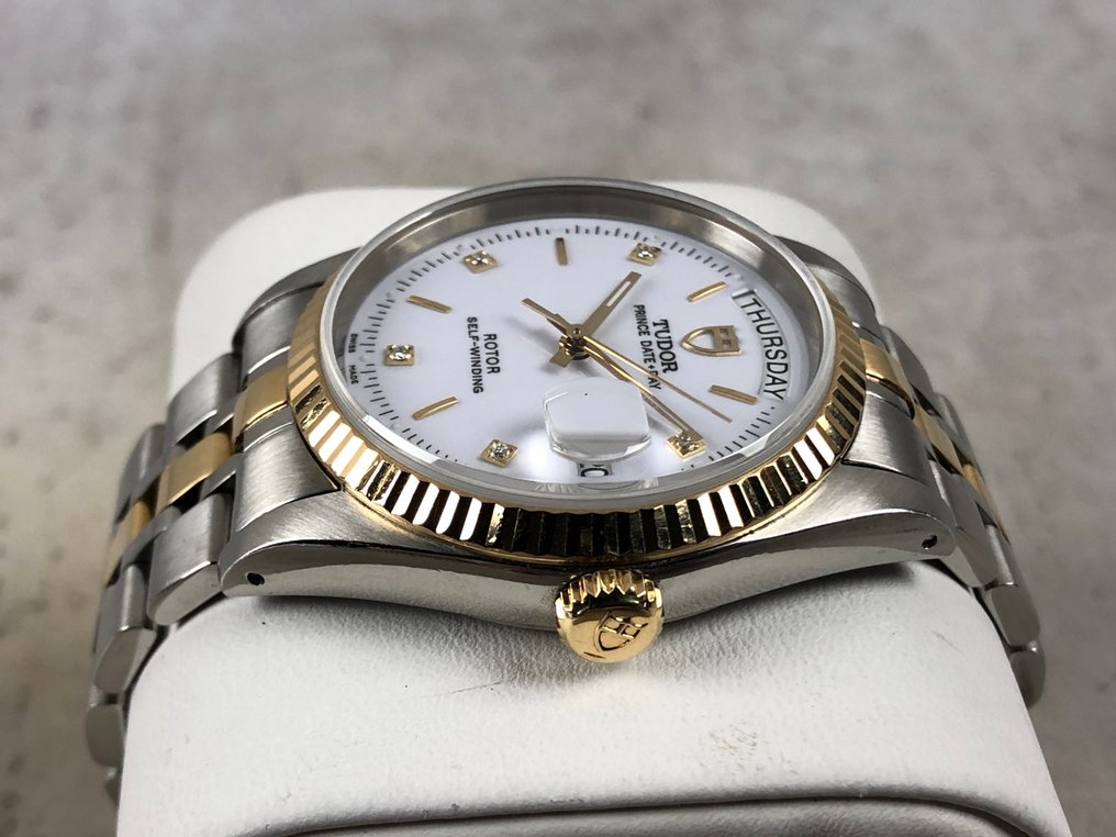 Tudor - Prince Oyster Day-Date Automatic Diamond Dial - 76213 - Άνδρες - 2000-2010  #3.2