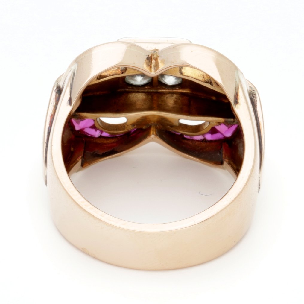 戒指 - 18 克拉 黃金 - 鉆石 - Robijn #3.2