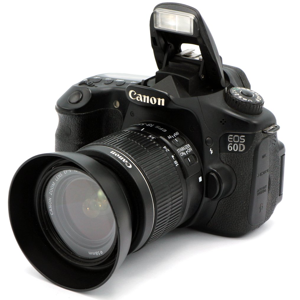 Canon EOS 60D + EF-S 18-55mm f/3.5-5.6 IS II #DSLR FUN | Digital reflex camera (DSLR) #1.0
