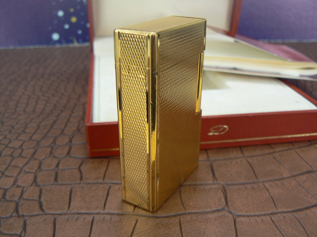 S.T. Dupont - Ligne 1 - Briquet de poche - Plaqué or #2.1