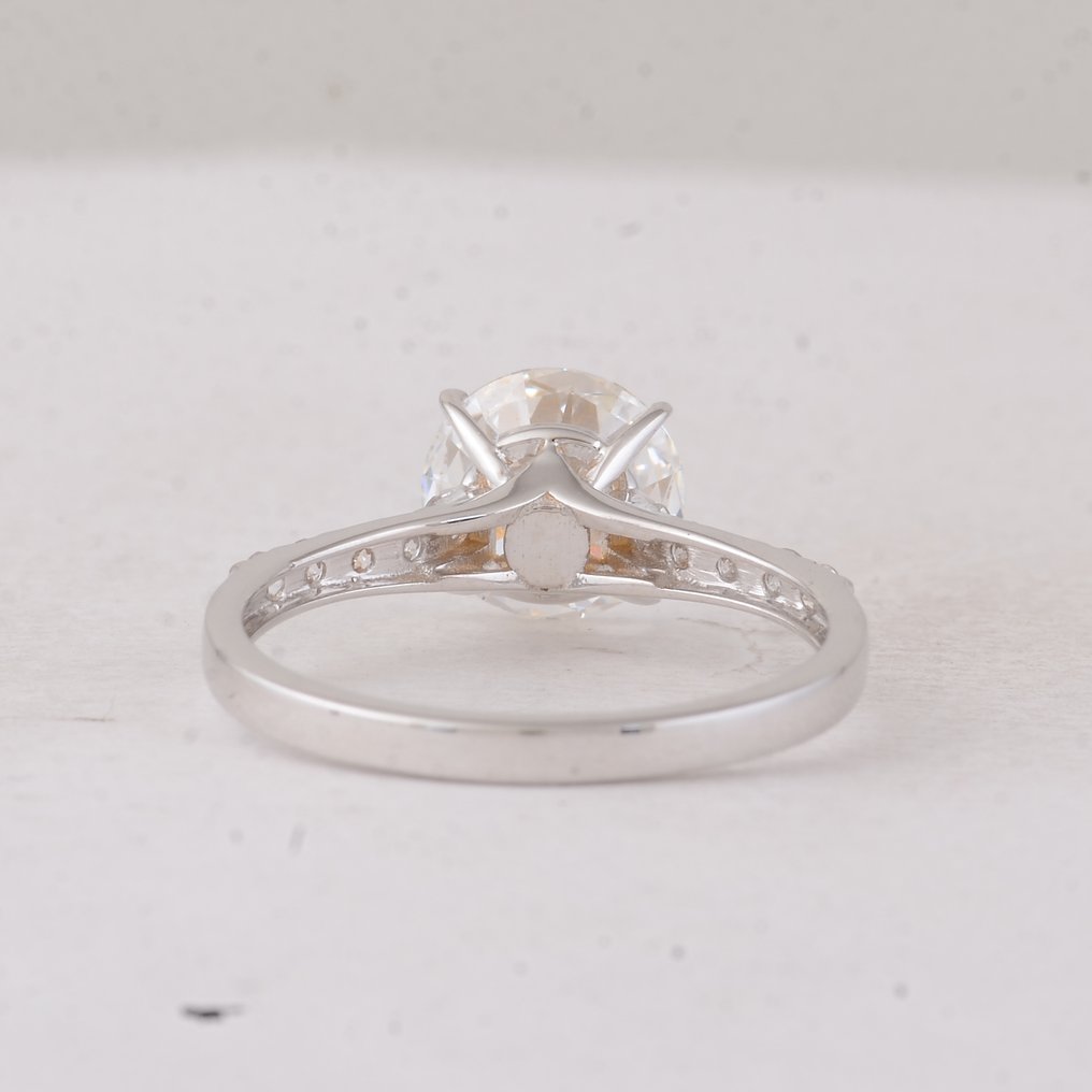 Nincs minimálár - Gyűrű - 14 kt. Fehér arany - 2.28ct. tw. Gyémánt (Laboratóriumban előállított) - Gyémánt #2.1