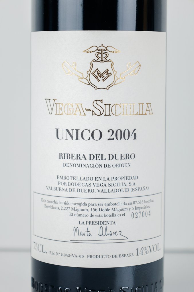 2004 Vega Sicilia, Único - Ρίμπερα ντελ Ντουέρο Gran Reserva - 1 Φιάλη (0,75L) #2.1